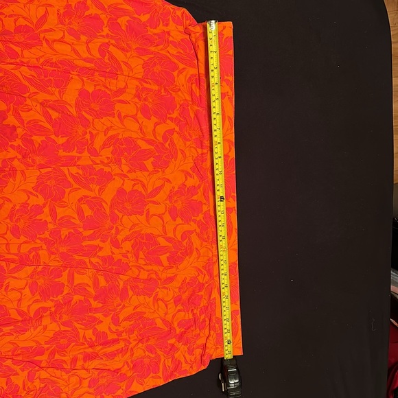 Size 5 Torrid Orange Floral Two Piece Set - Picture 7 of 9